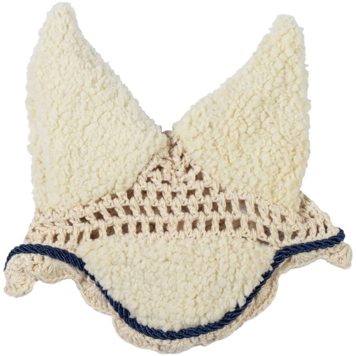 HKM Hobby Horsing Bonete para Orejas Teddy Beige