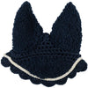 HKM Hobby Horsing Bonete para Orejas Teddy Azul oscuro