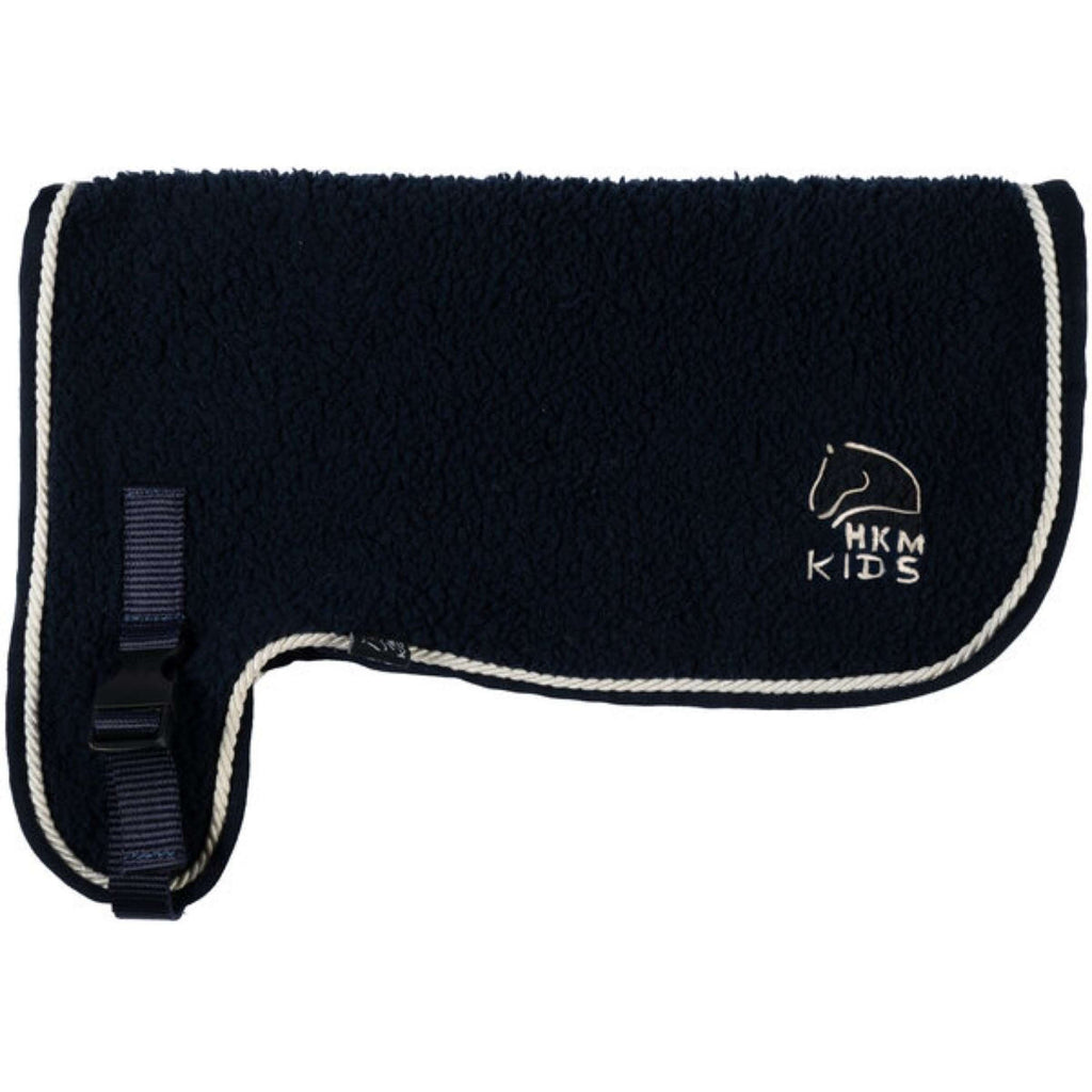 HKM Hobby Horsing Alfombra Teddy Azul oscuro