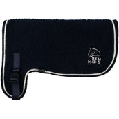 HKM Hobby Horsing Alfombra Teddy Azul oscuro