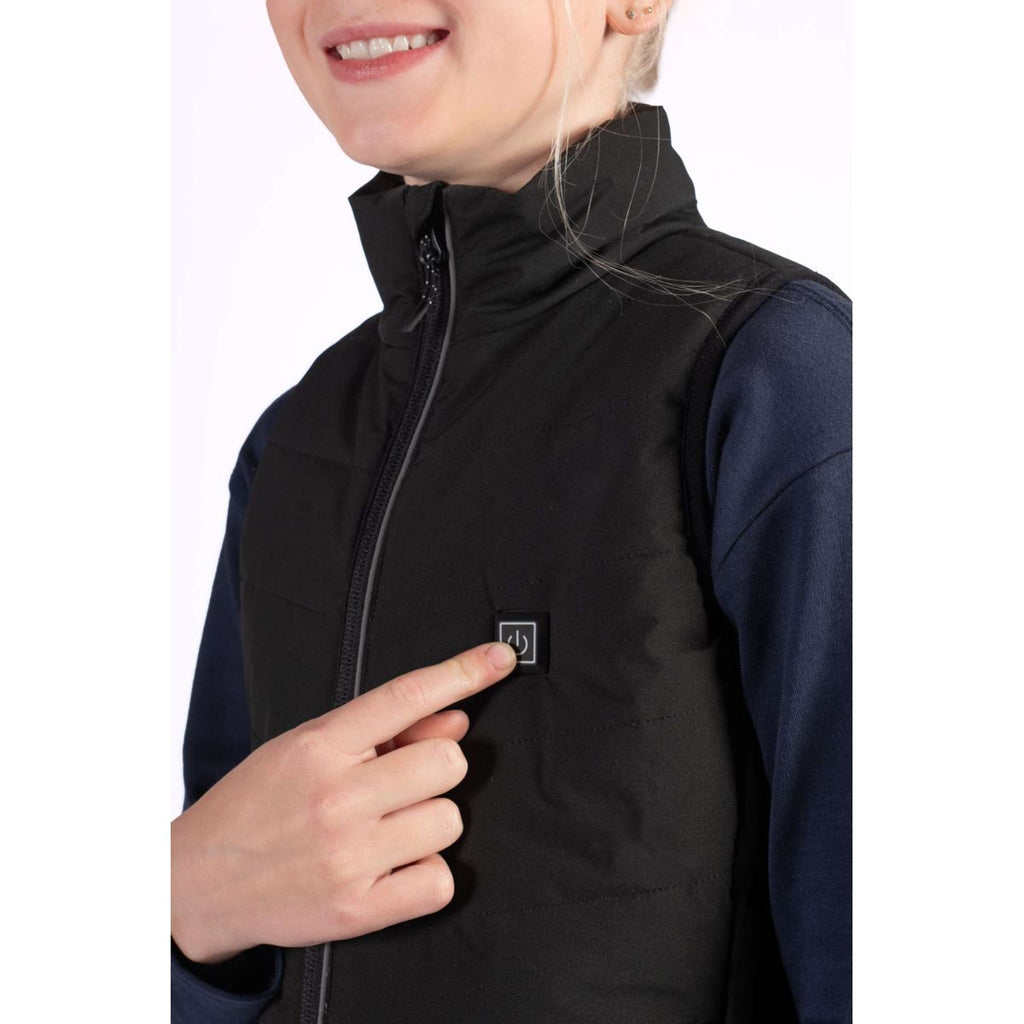 HKM Chaleco Cuddle Calentado Negro