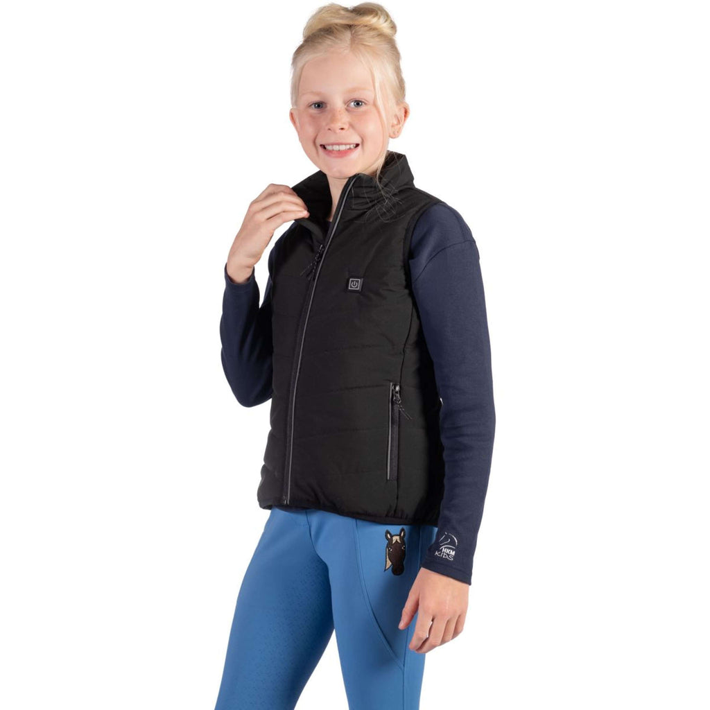 HKM Chaleco Cuddle Calentado Negro
