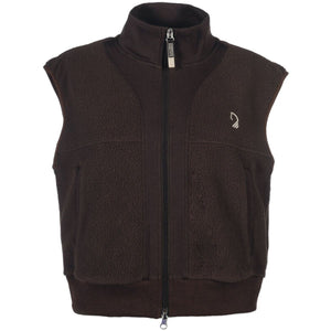HKM Chaleco Arezzo Teddy Marron oscuro
