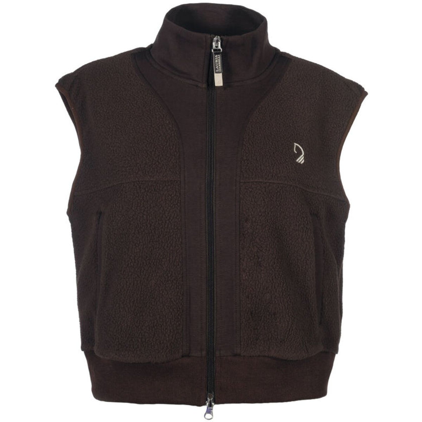 HKM Chaleco Arezzo Teddy Marron oscuro