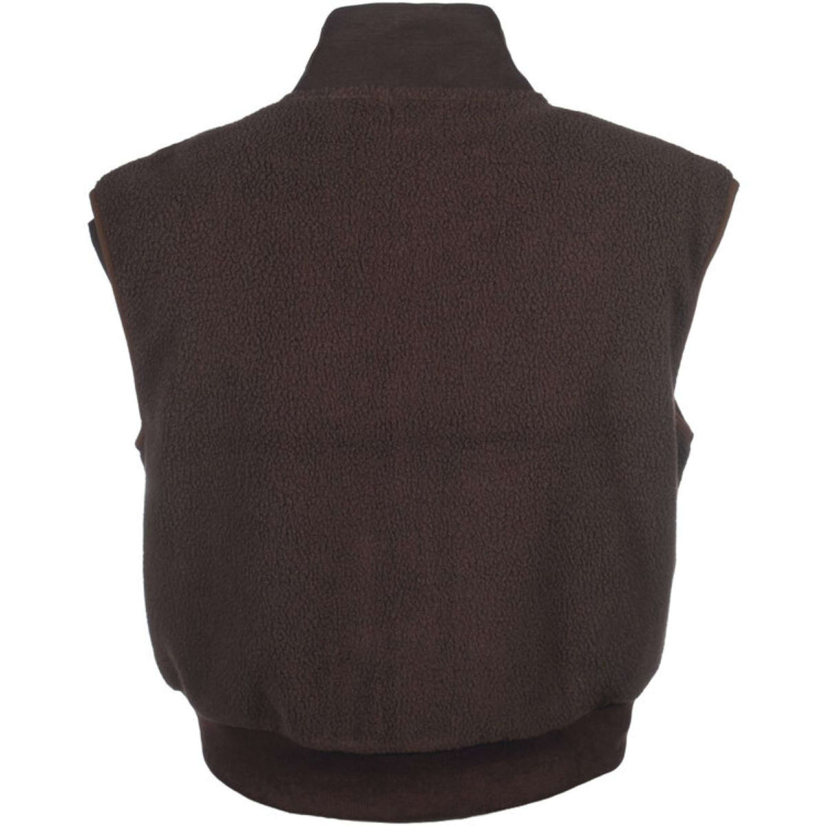 HKM Chaleco Arezzo Teddy Marron oscuro