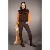 HKM Chaleco Arezzo Teddy Marron oscuro