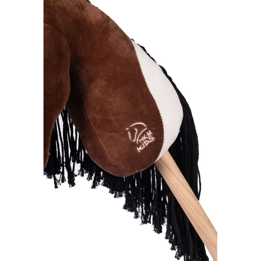 HKM Hobby Horse Professional Slim Line Blanco/Marrón