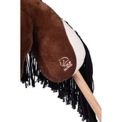 HKM Hobby Horse Professional Slim Line Blanco/Marrón