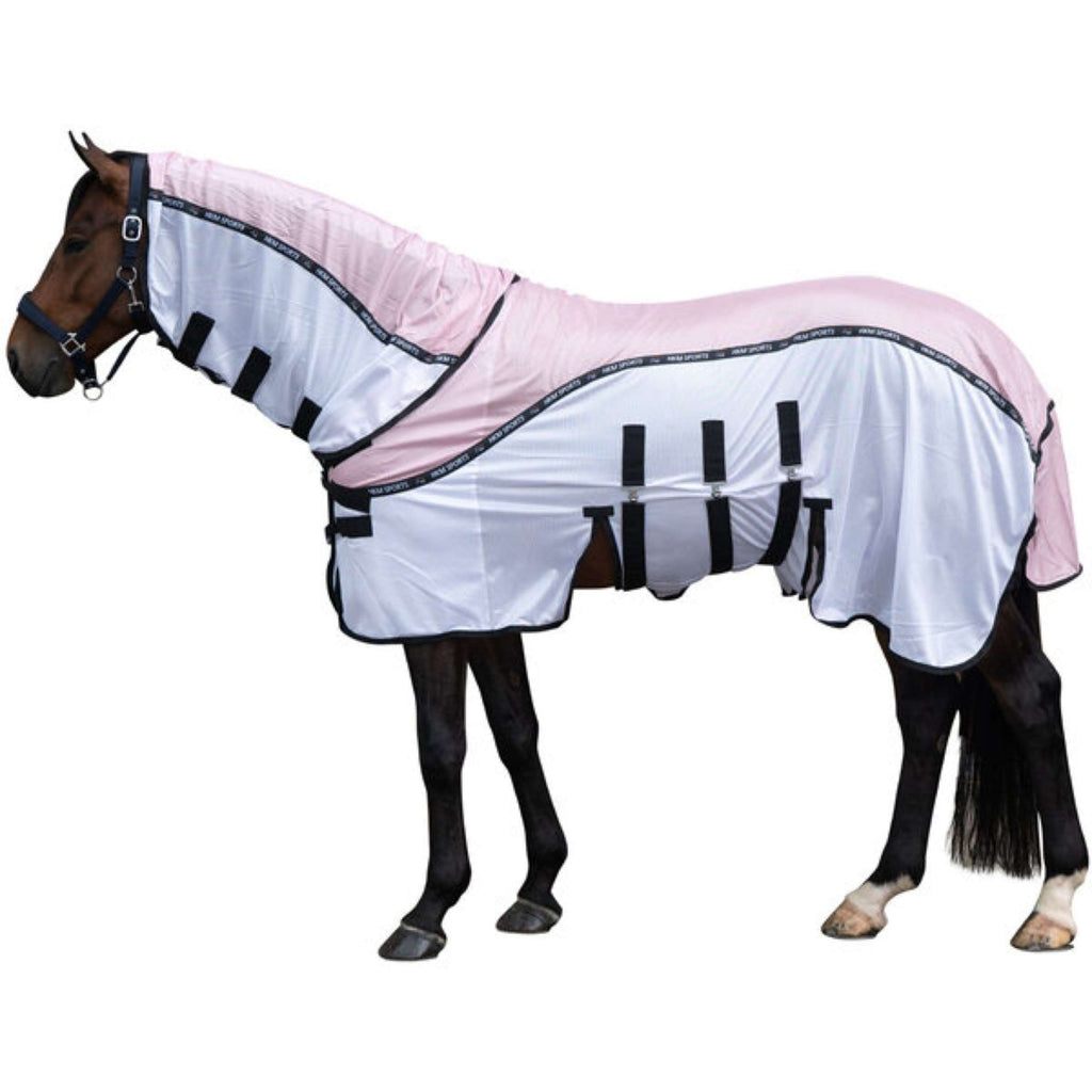 HKM Manta Antimoscas Light Rosa Blanco