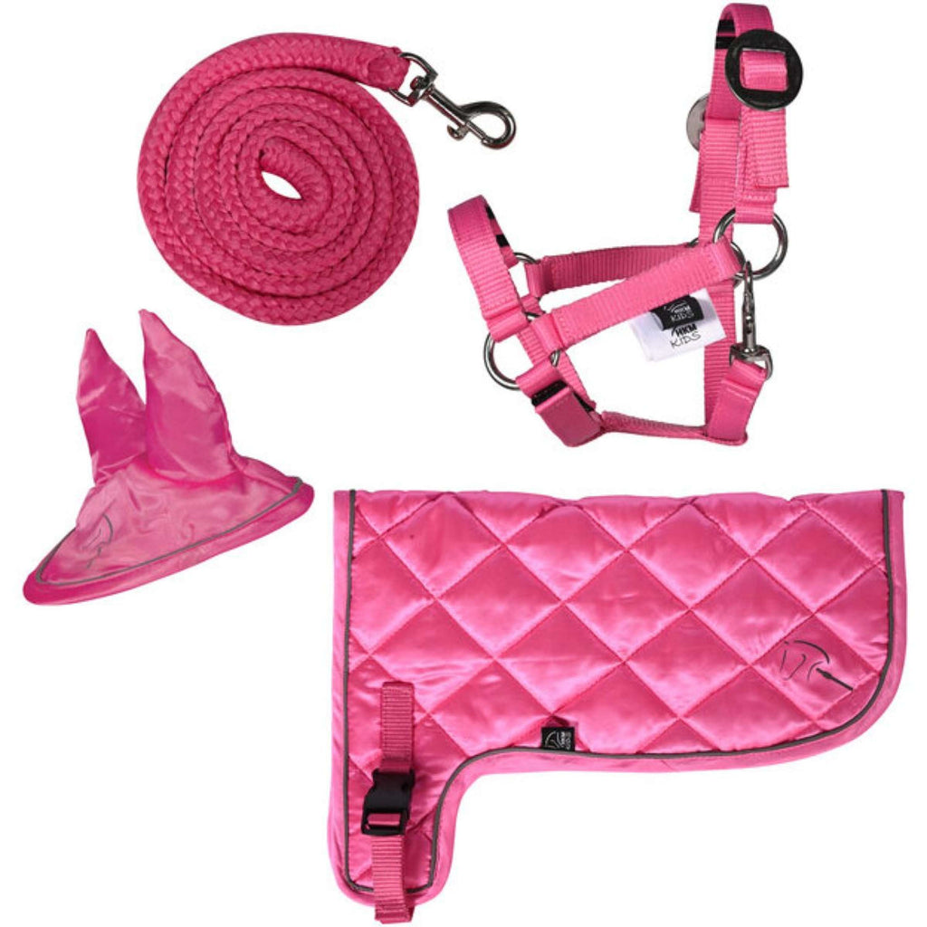 HKM Hobby Horsing Conjunto de neón Rosa