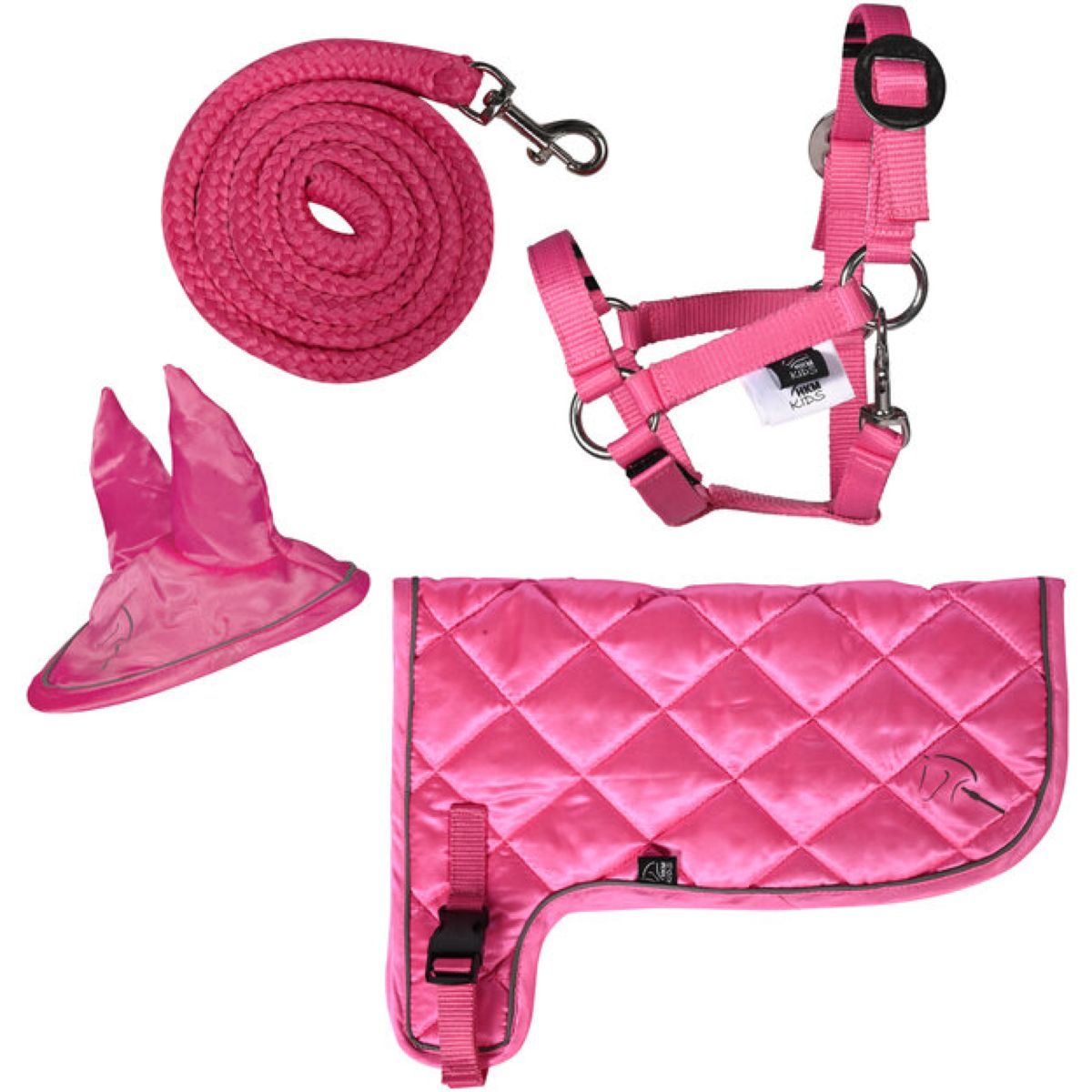HKM Hobby Horsing Conjunto de neón Rosa