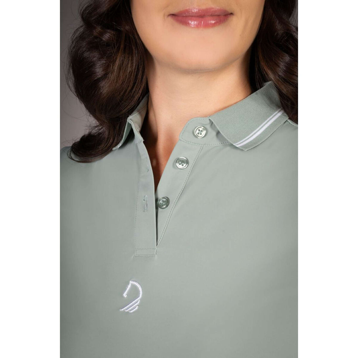 Lauria Garrelli Poloshirt Limone Salvia