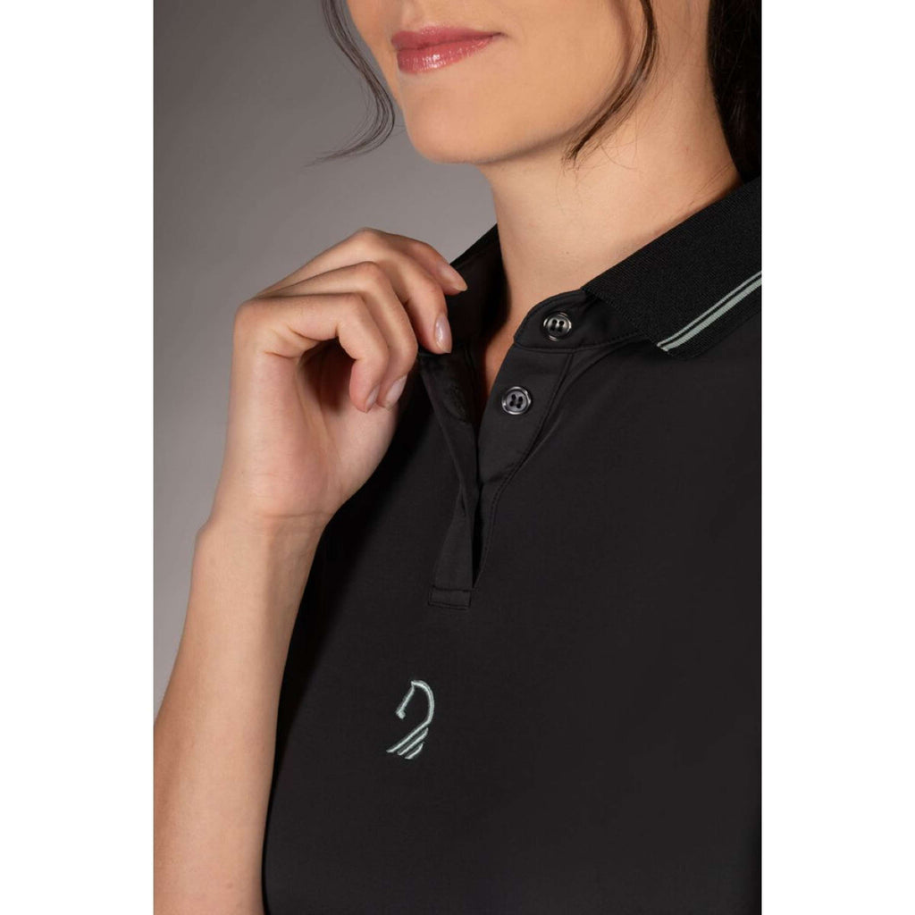 Lauria Garrelli Poloshirt Limone Negro