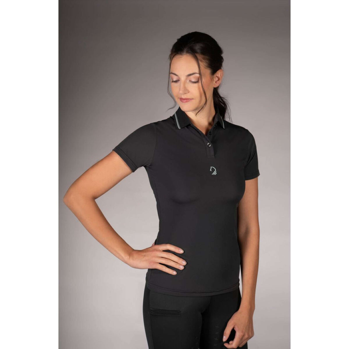 Lauria Garrelli Poloshirt Limone Negro