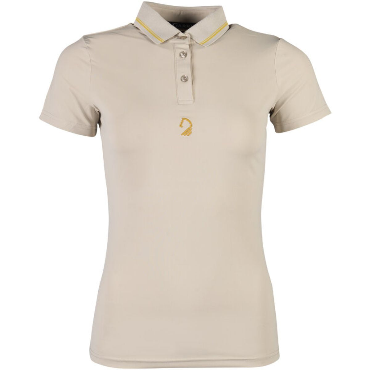 Lauria Garrelli Poloshirt Limone Gris/Beige