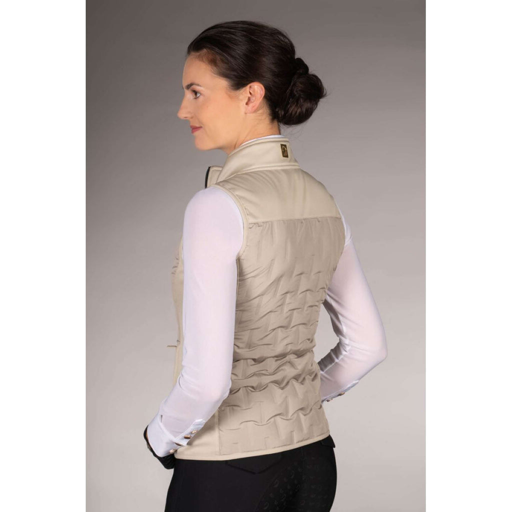 Lauria Garrelli Chaleco Limone Gris/Beige