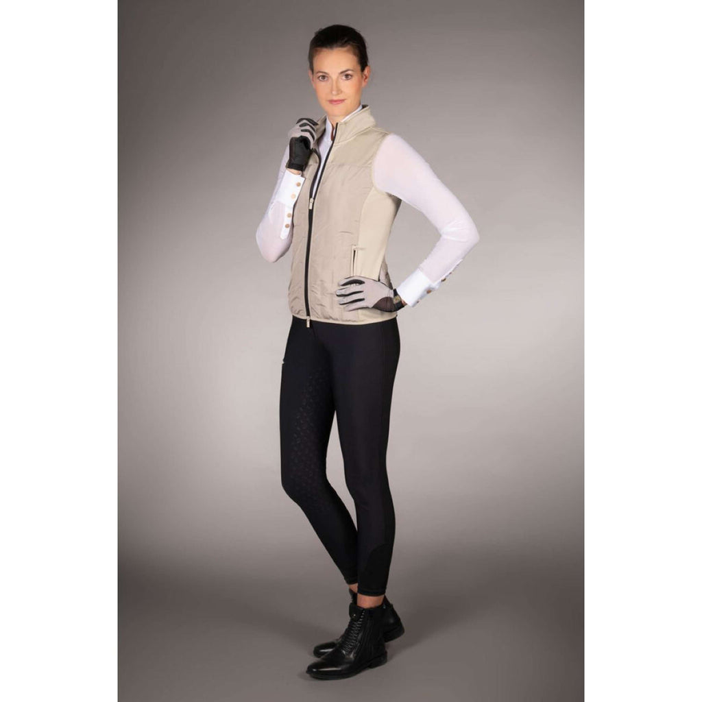 Lauria Garrelli Chaleco Limone Gris/Beige