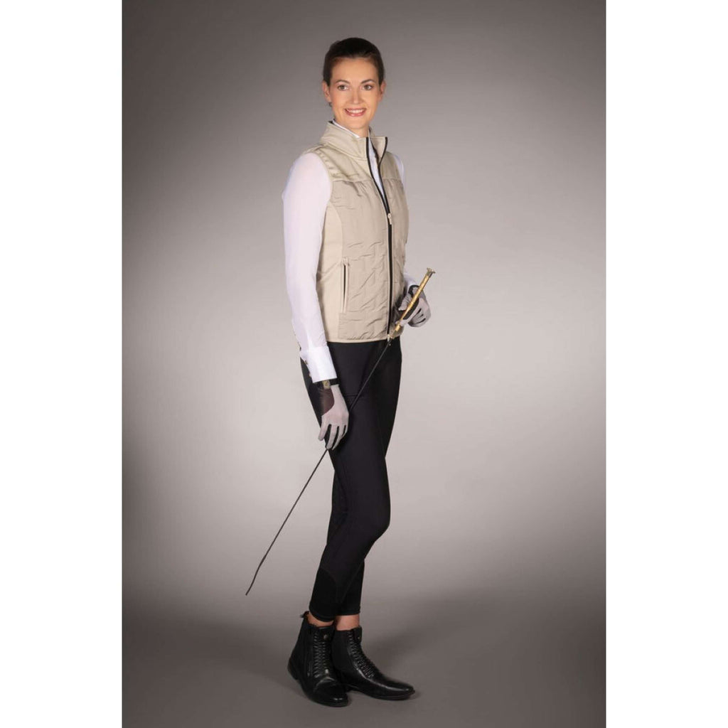 Lauria Garrelli Chaleco Limone Gris/Beige