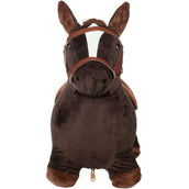 HKM Pelota saltarina Marron oscuro