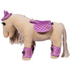 HKM Juguetes Cuddle Horse Fuchsia
