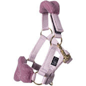 HKM Juego de Cabestro Cuddle Horse Rosa claro