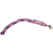 HKM Juego de Cabestro Cuddle Horse Rosa claro
