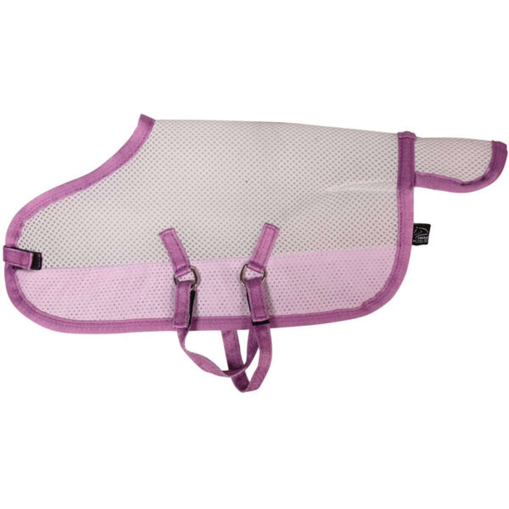 HKM Máscara para Moscas Cuddle Horse Rosa claro