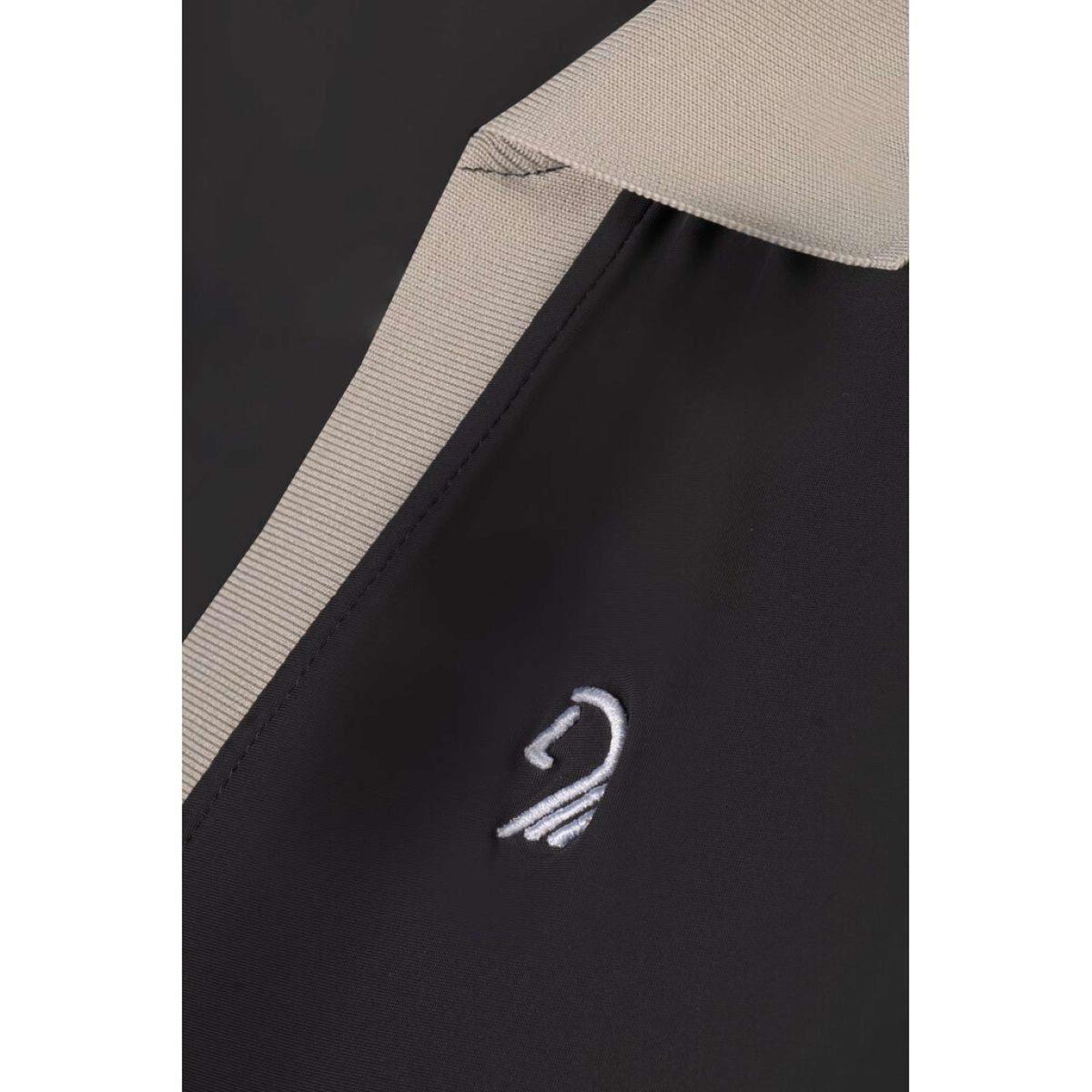 Lauria Garrelli Poloshirt Limone Sin Mangas Negro