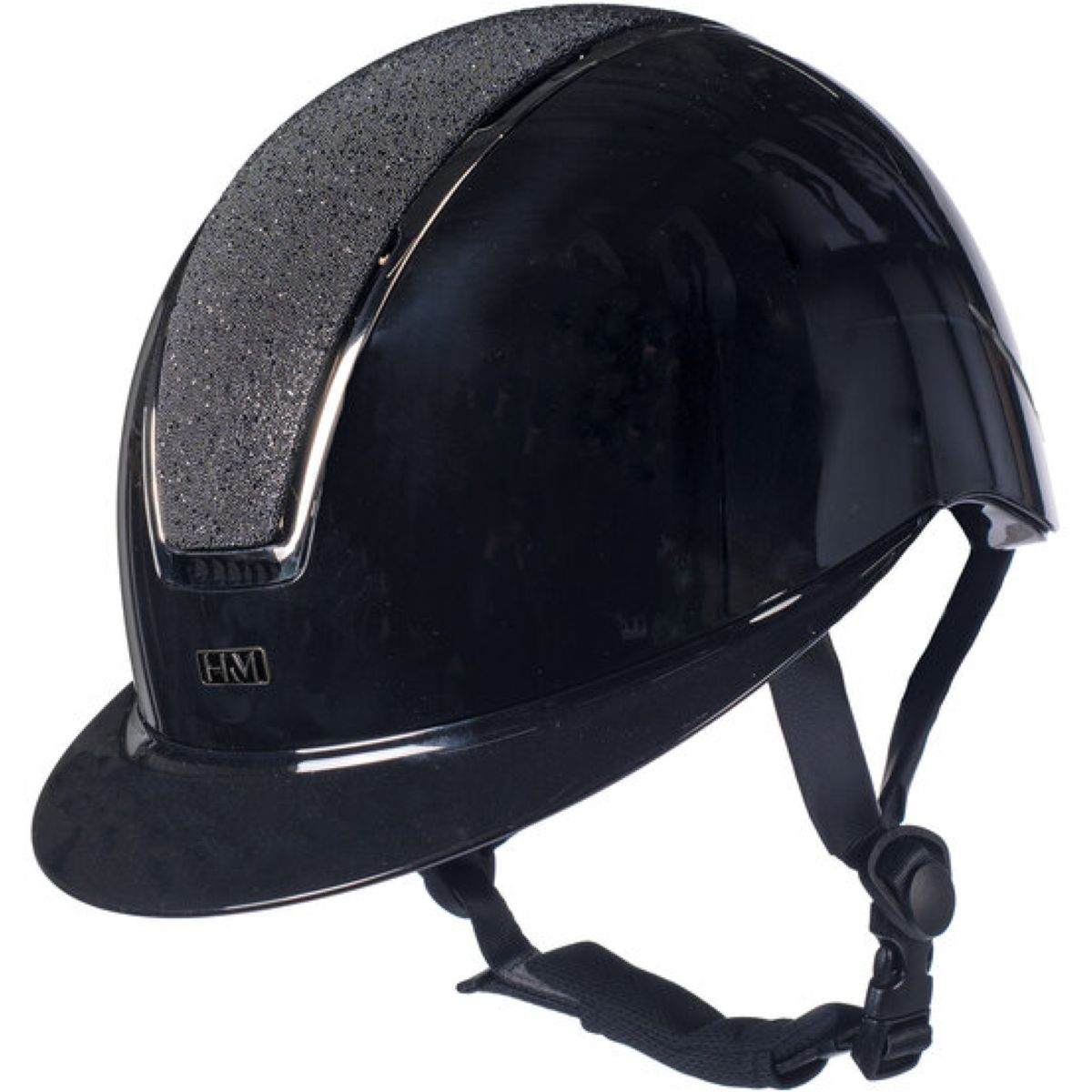 HKM Gorra Lady Shield Brillant Negro/Plata