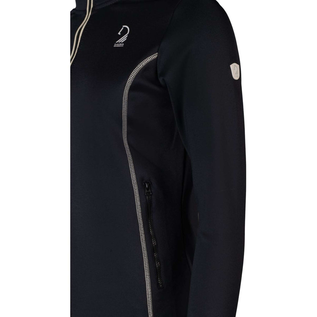 Lauria Garrelli Chaleco Polar Limone Negro