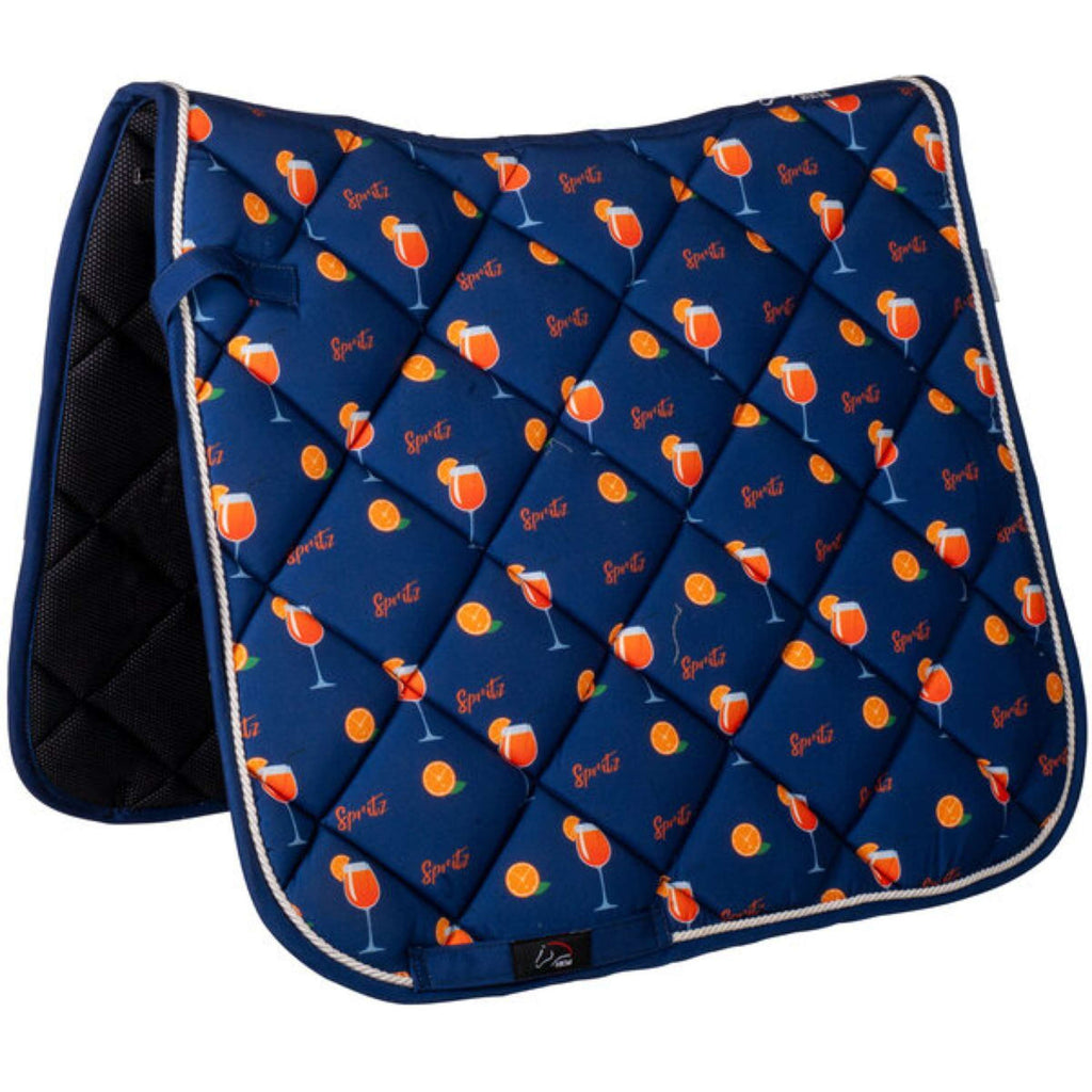 HKM Mantilla Splash Doma clásica Azul/Naranja