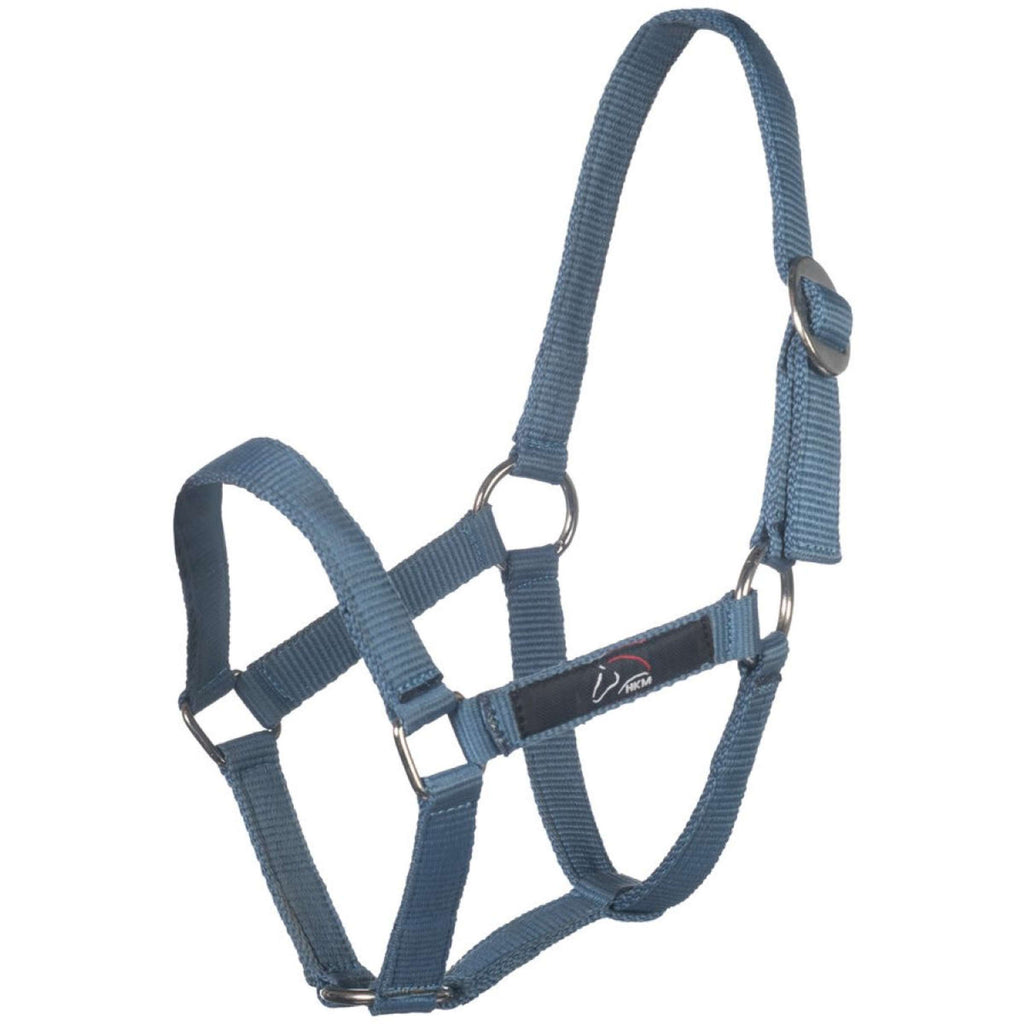HKM Cabestro Mini Shetland Azul Humo
