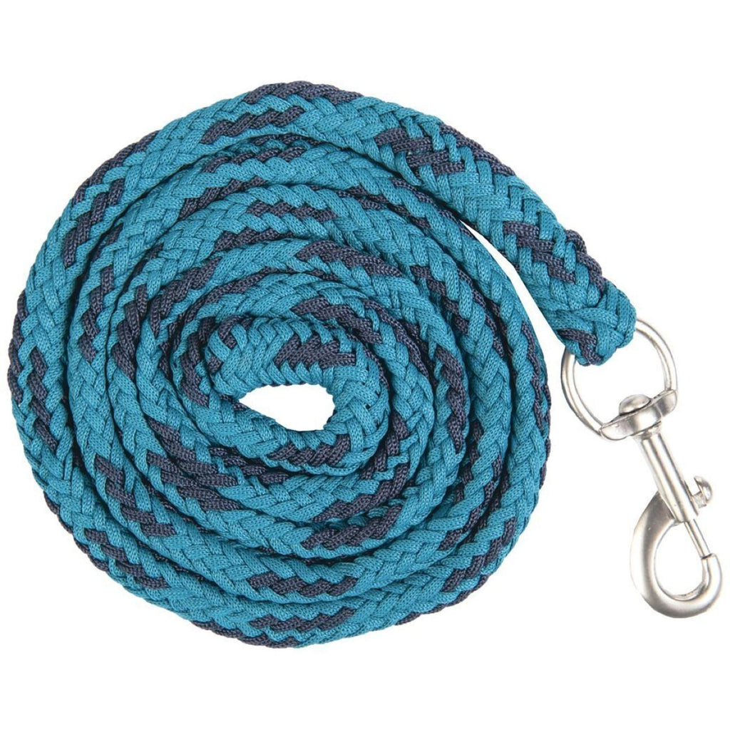 HKM Juego de Cabestro Crystal Forro Suave Petrol/marino