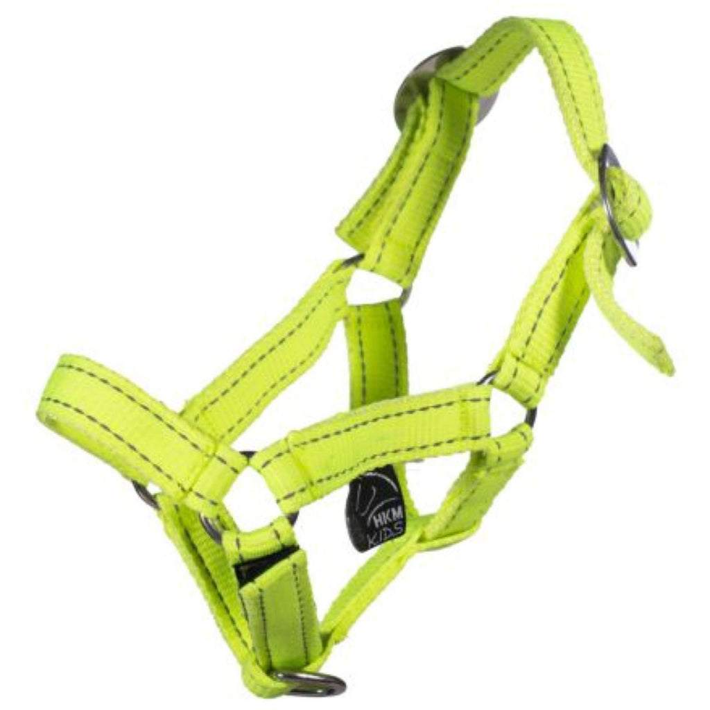 HKM Hobby Horsing Cabestro Reflective Amarillo Neon