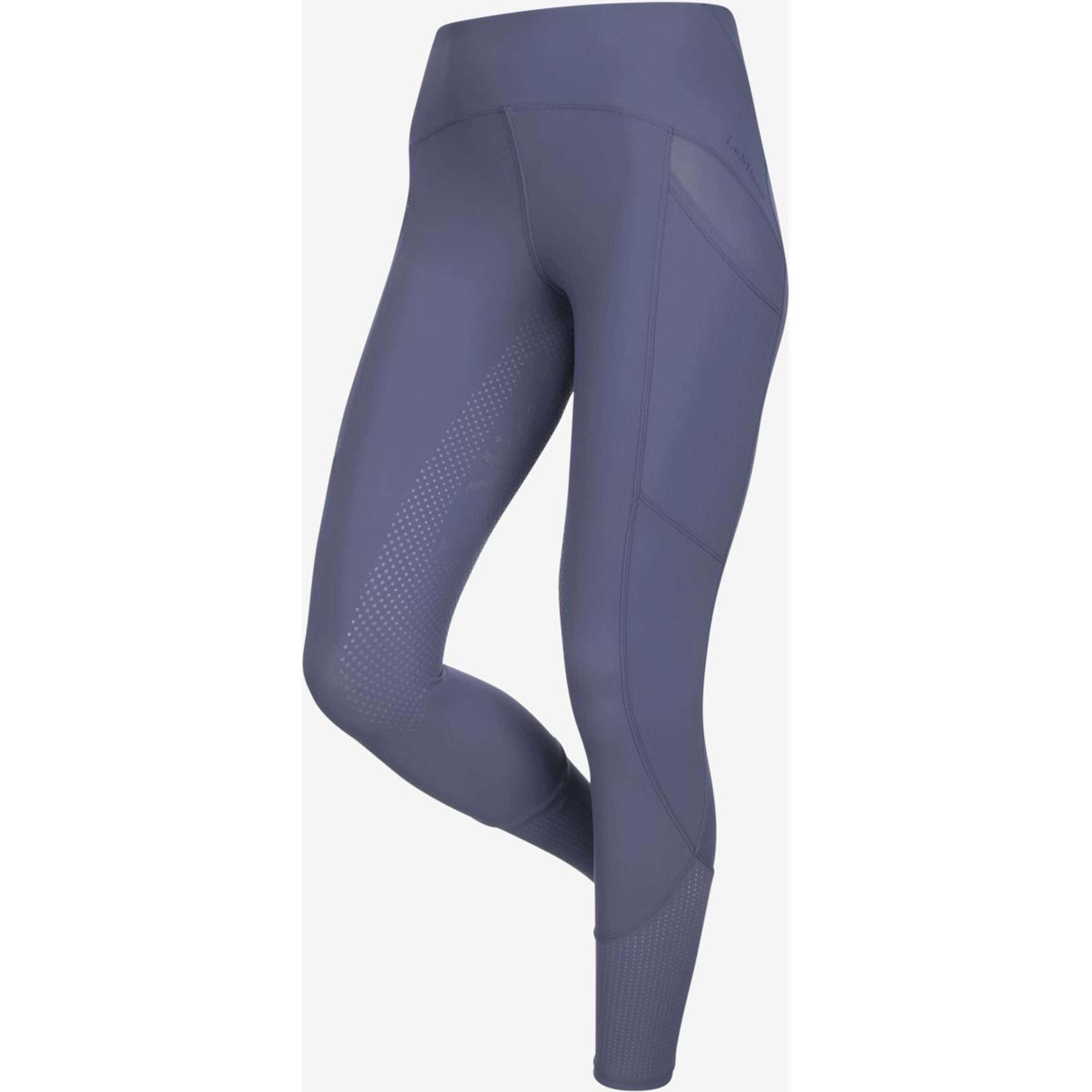 LeMieux Legging de Equitación Airflow Full Grip Shadow