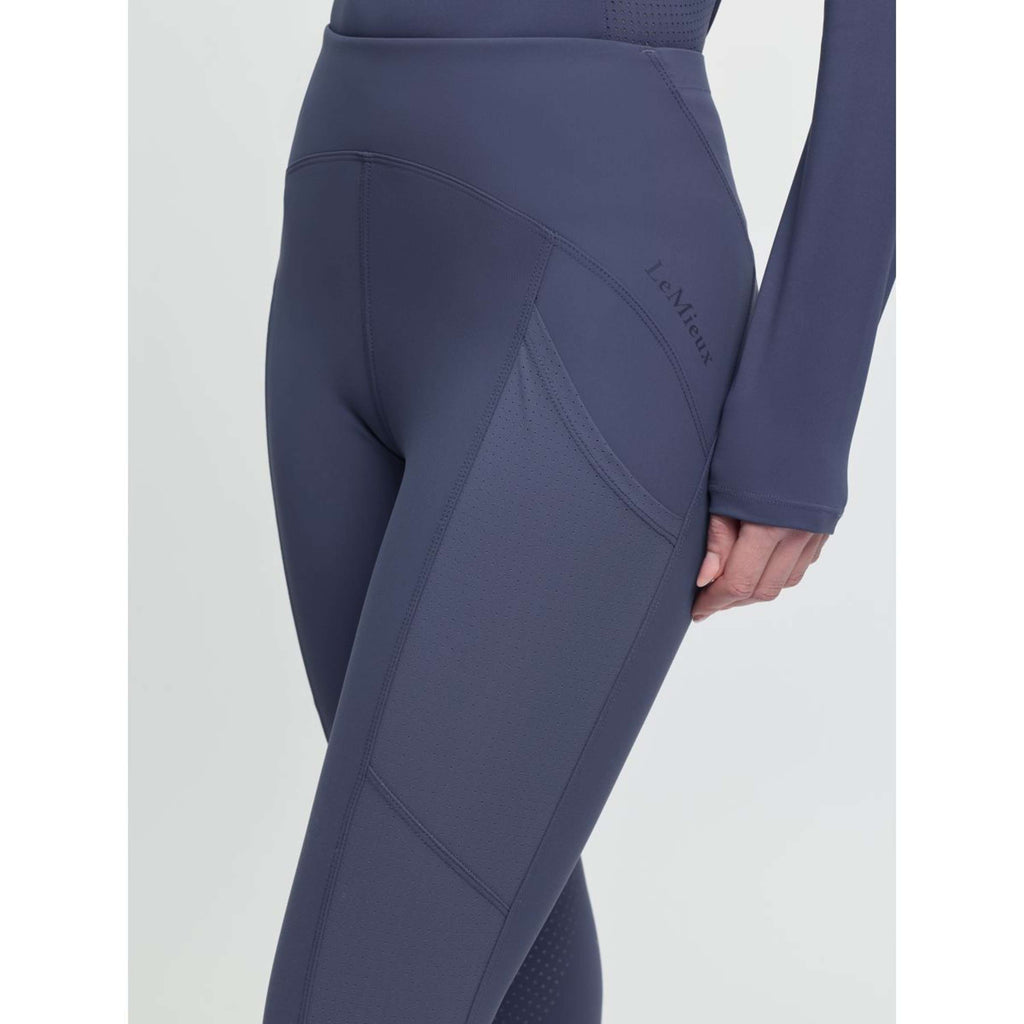 LeMieux Legging de Equitación Airflow Full Grip Shadow