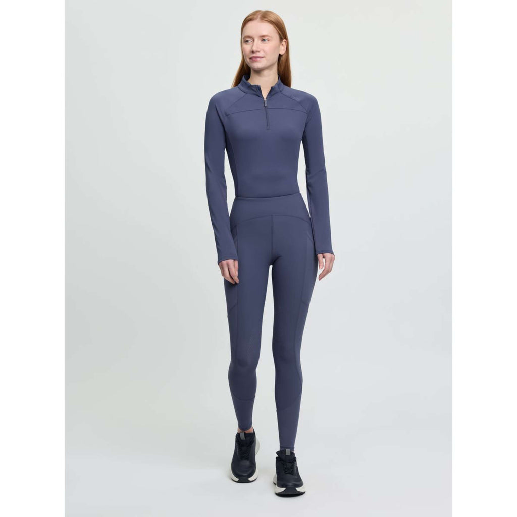 LeMieux Legging de Equitación Airflow Full Grip Shadow