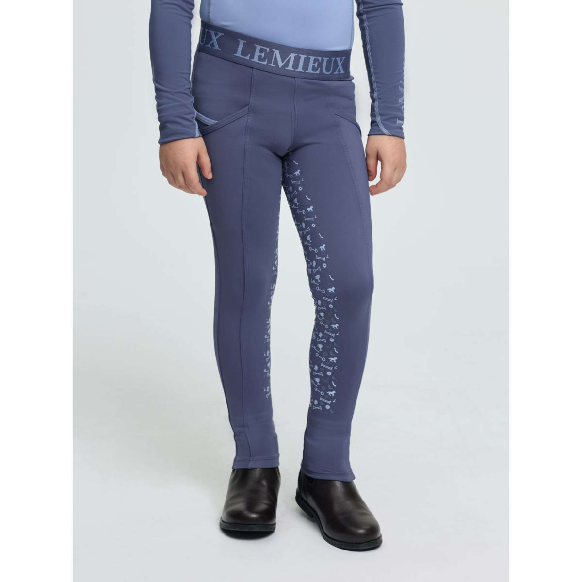 LeMieux Legging de Equitación Mini Shadow