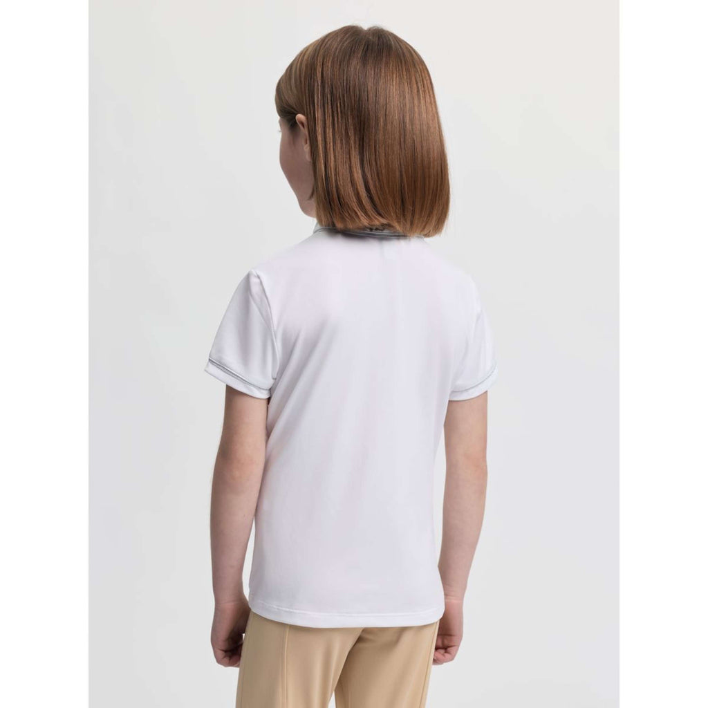 LeMieux Camiseta de Competición Mini Bella Blanco