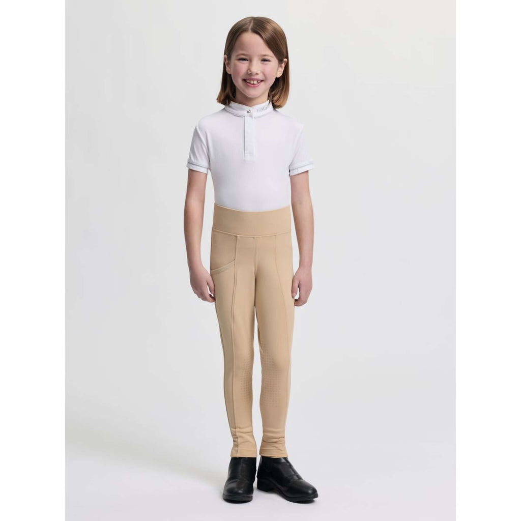 LeMieux Camiseta de Competición Mini Bella Blanco