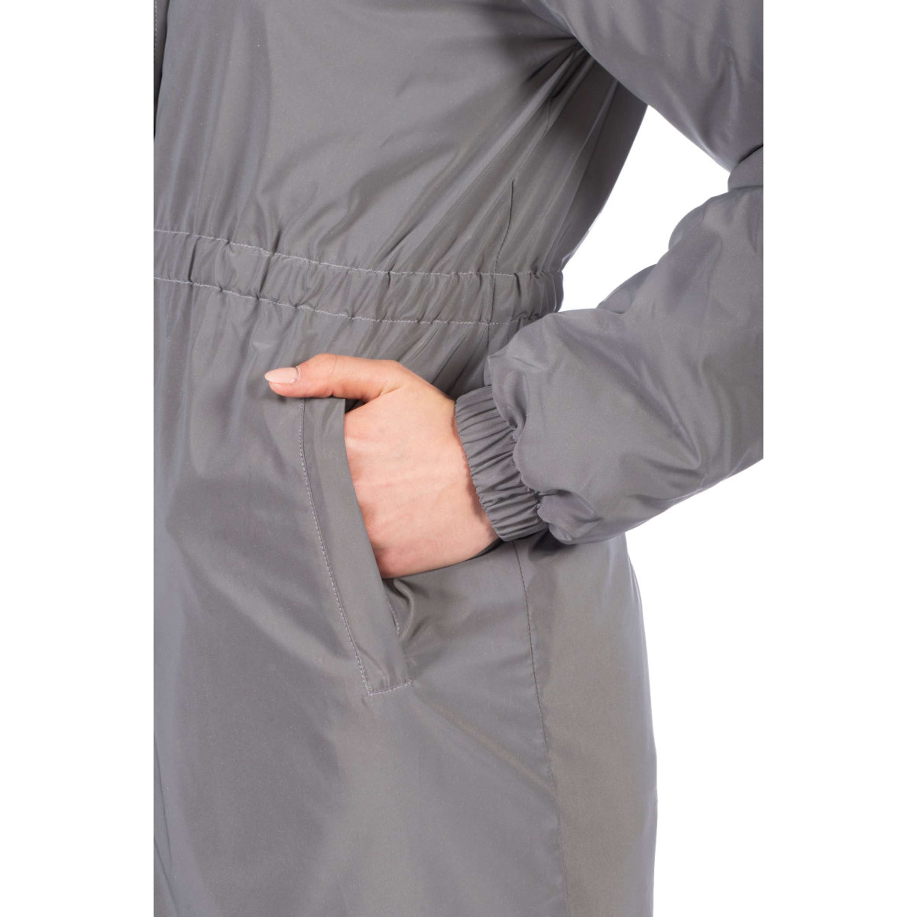 HKM Gabardina Larga Washington Gris/Plata