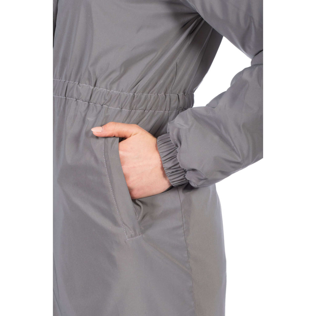 HKM Gabardina Larga Washington Gris/Plata