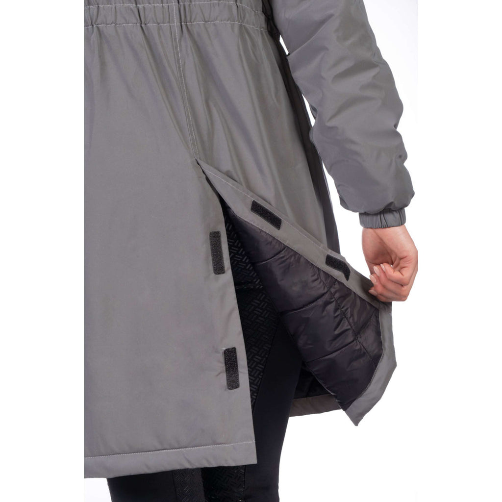 HKM Gabardina Larga Washington Gris/Plata