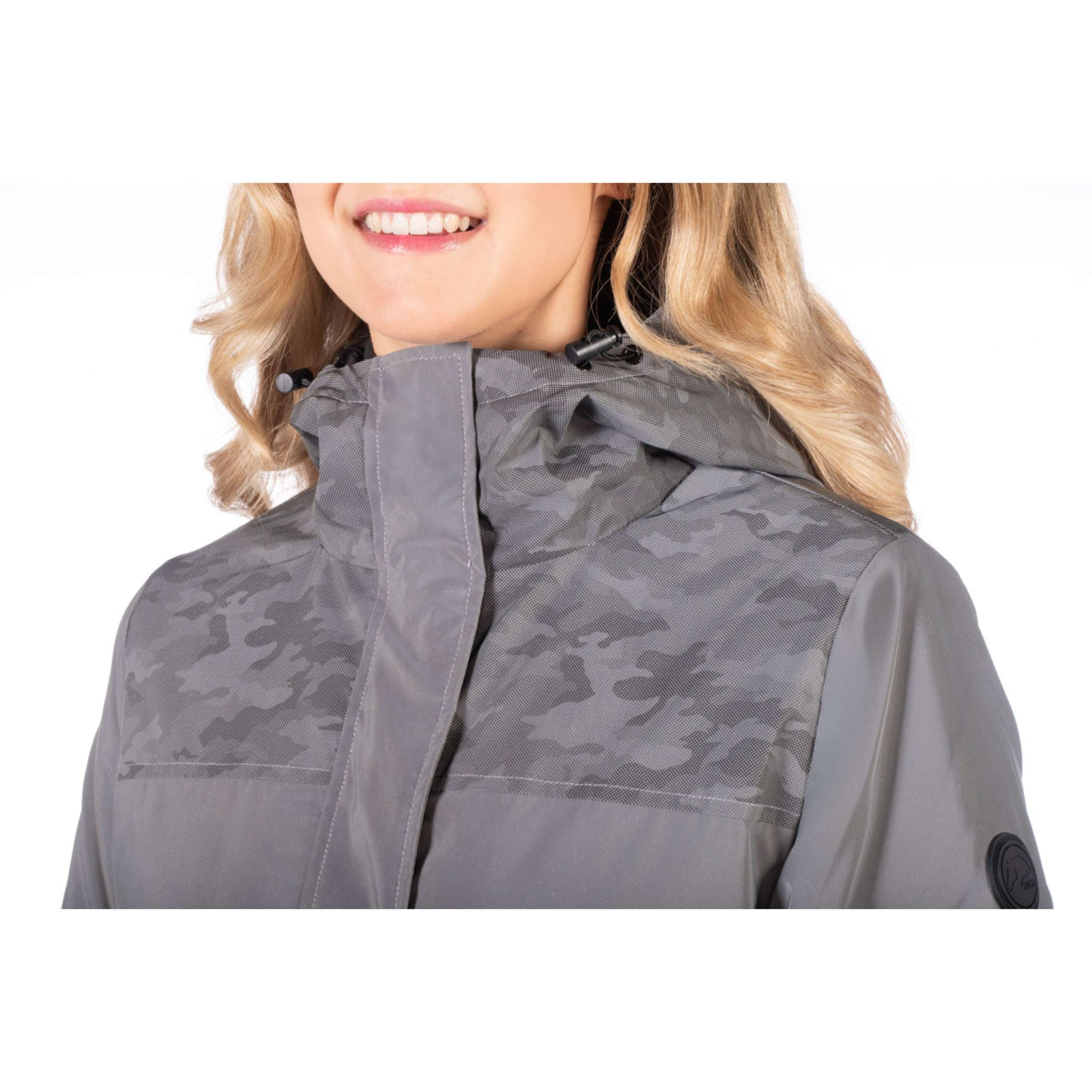 HKM Gabardina Larga Washington Gris/Plata