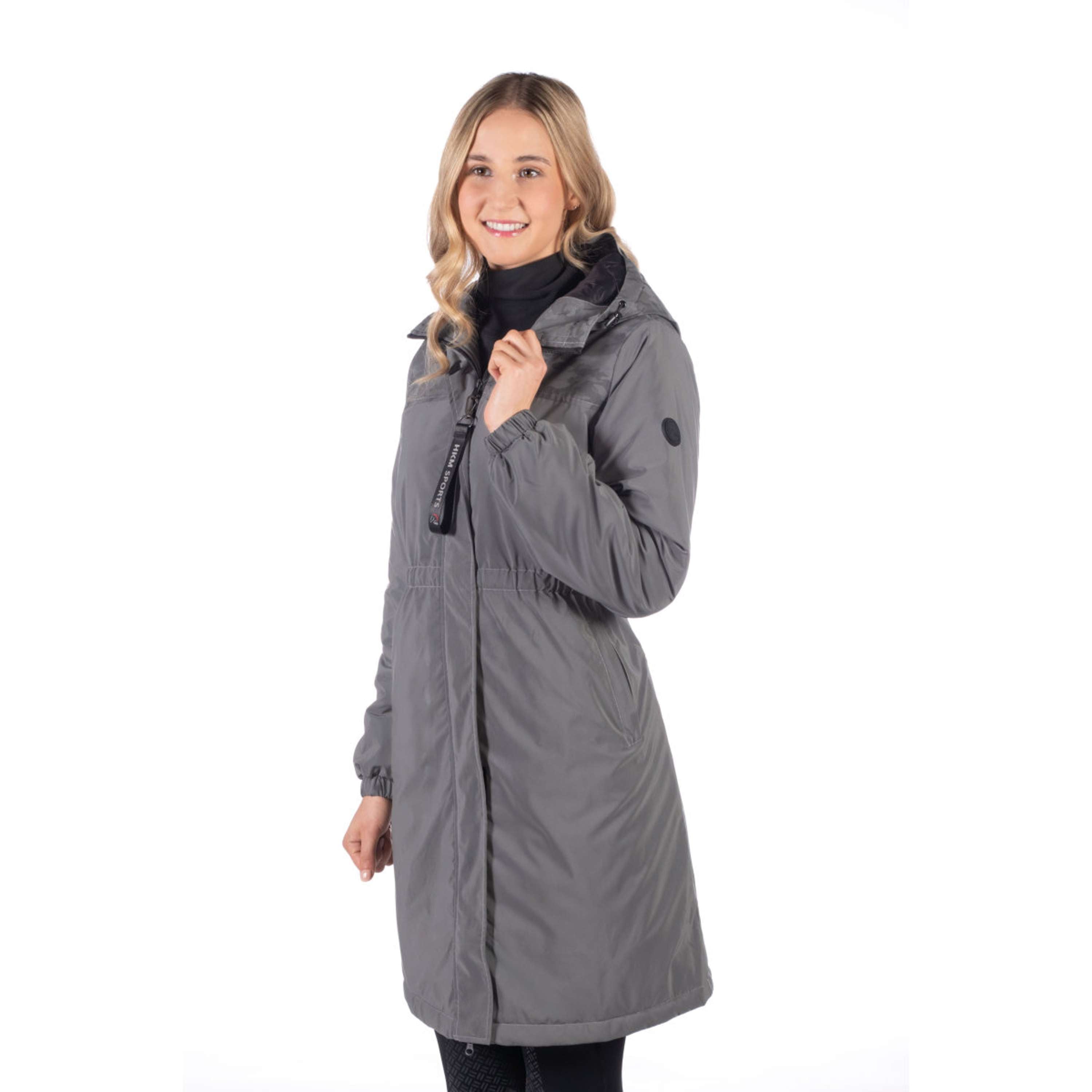 HKM Gabardina Larga Washington Gris/Plata