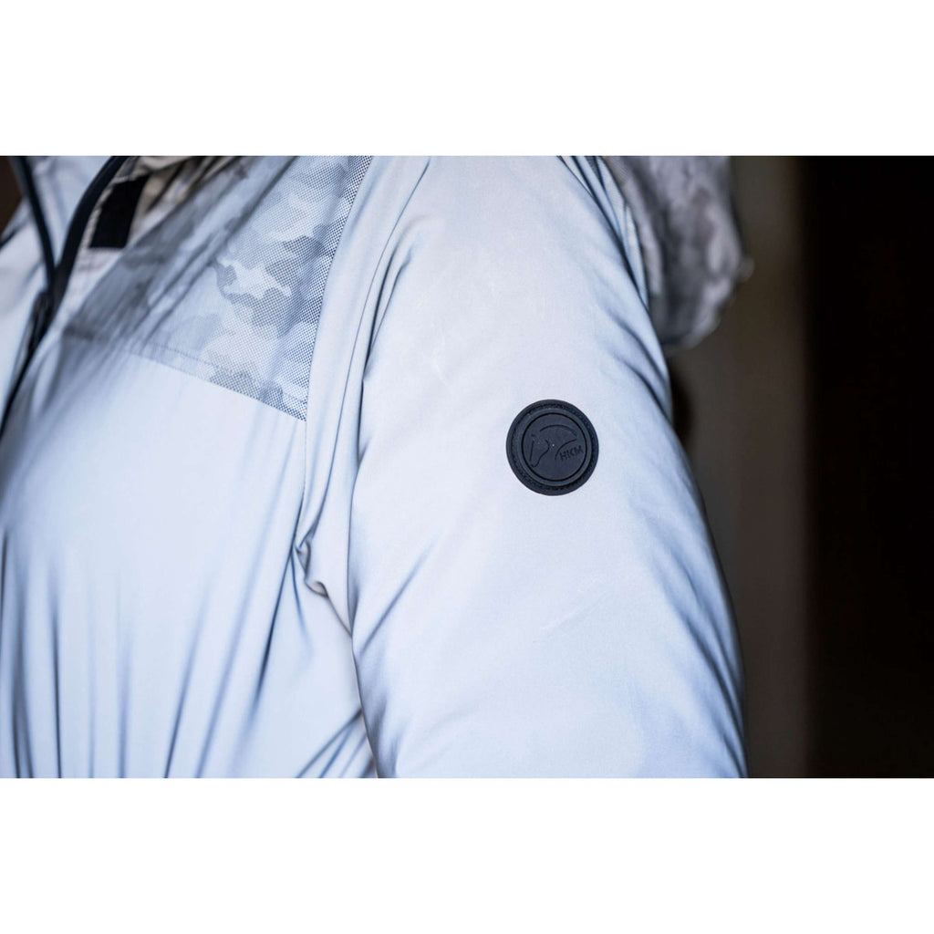 HKM Gabardina Larga Washington Gris/Plata