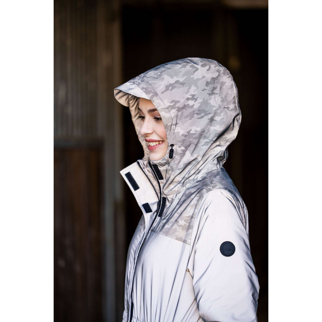 HKM Gabardina Larga Washington Gris/Plata
