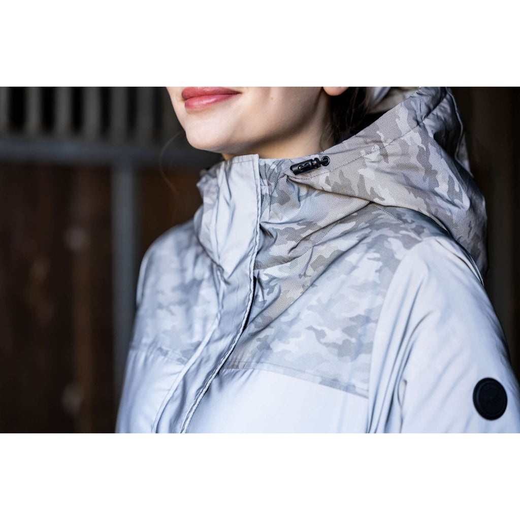 HKM Gabardina Larga Washington Gris/Plata