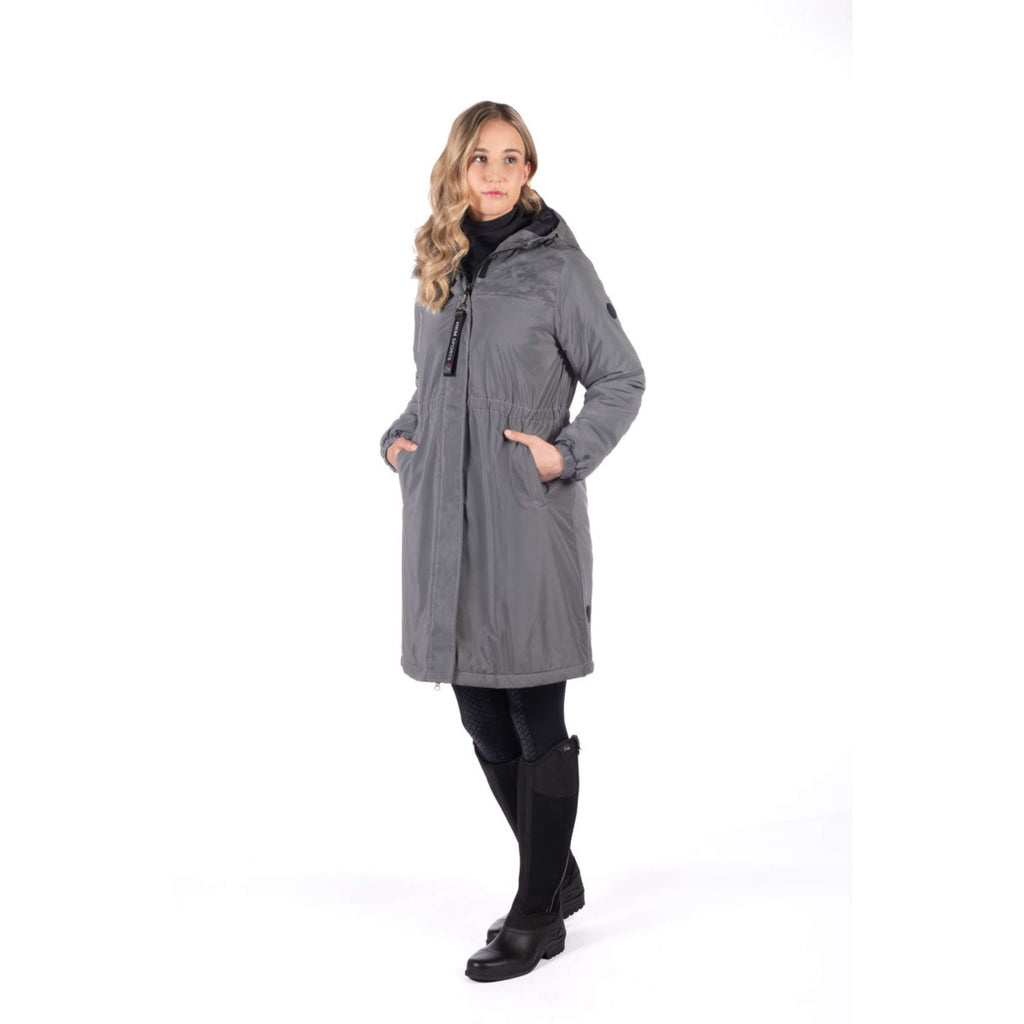 HKM Gabardina Larga Washington Gris/Plata