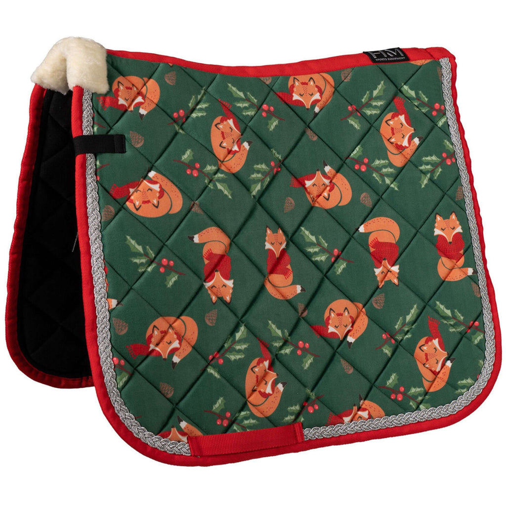 HKM Mantilla X-Mas Doma Clásica Verde Oscuro
